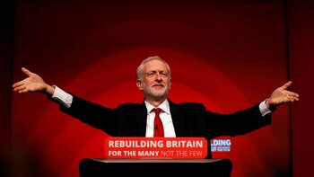 Jeremy Corbyn, líder del Partido