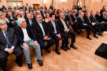 Hugo Moyano, Héctor Daer, "Wado"