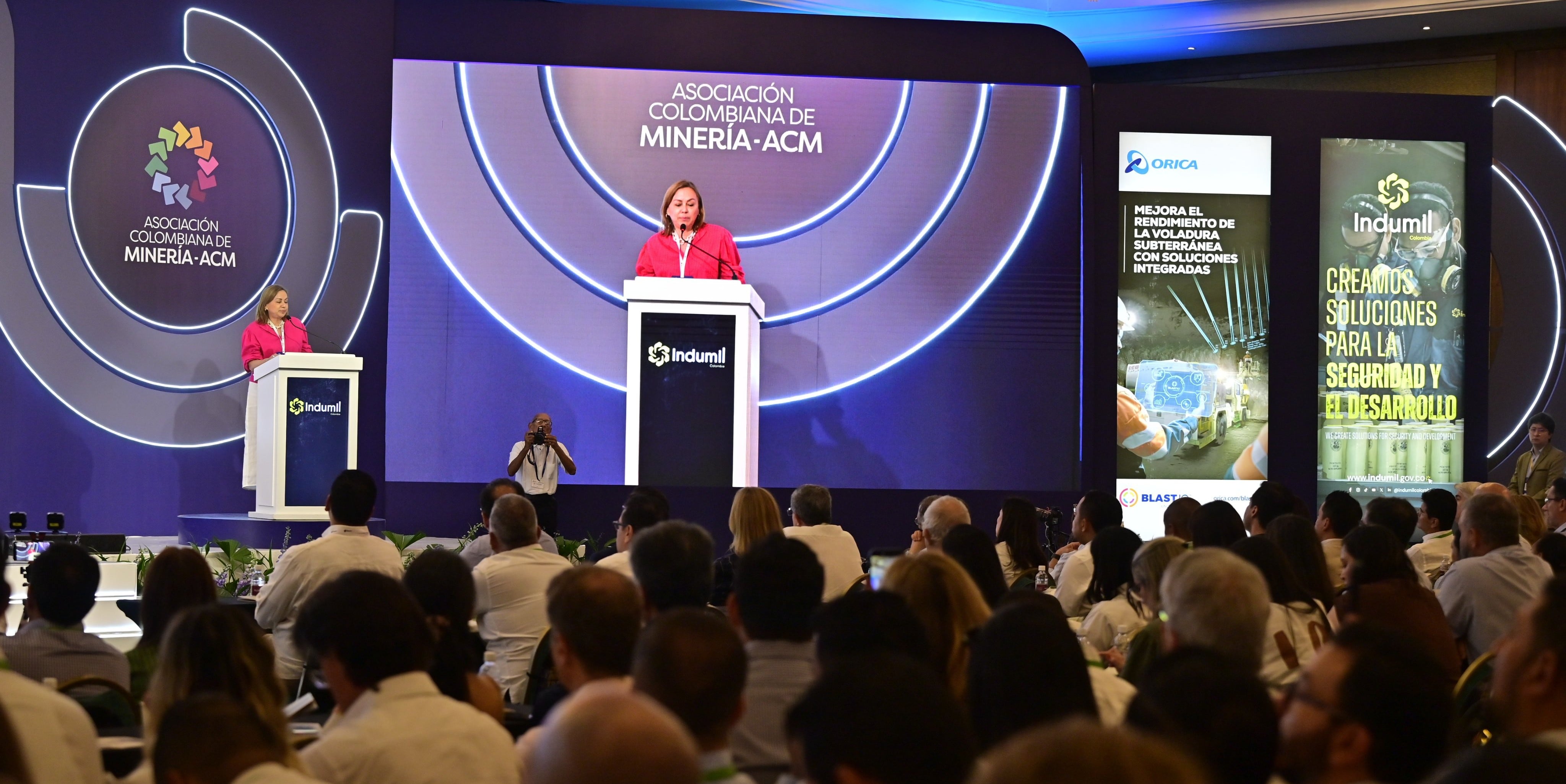La ministra de Minas y Energía afirmó que la derogación de los Distritos Mineros Especiales no afecta títulos, solicitudes ni trámites en curso - crédito @acmineriacol/X