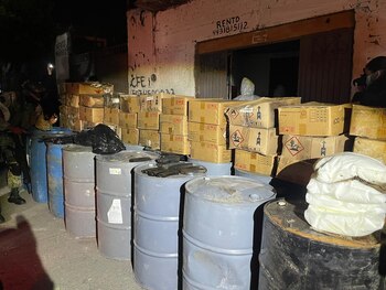 Narcobodega en Morelia