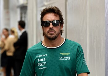 El piloto español Fernando Alonso