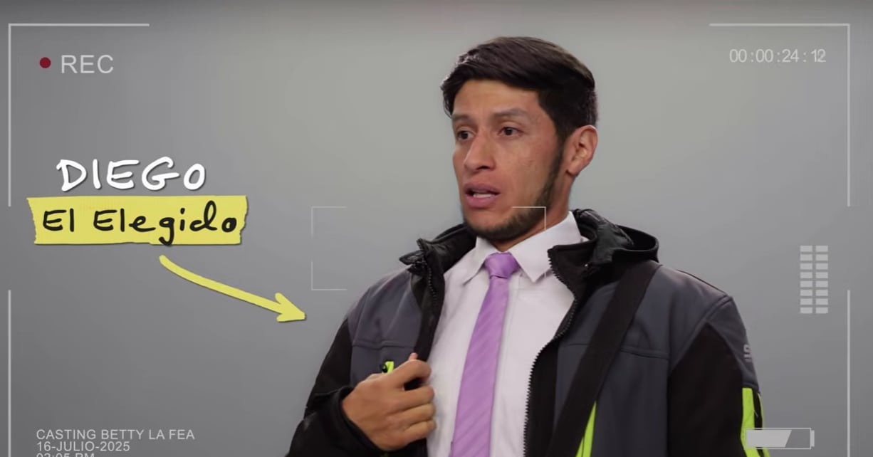 Diego Caicedo es el protagonista principal de La Broma Maestra de: Betty La Fea.
(Captura YouTube Prime Video Latinoamérica)
