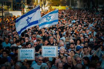 Manifestación en apoyo a Israel