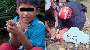 Ocho días perdido en la selva: Niño autista fue encontrado herido y casi inconsciente cerca de una catarata en Satipo