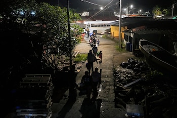 Los venezolanos representan la principal nacionalidad dentro del movimiento migratorio de norte a sur, con 5,995 personas registradas hasta finales de septiembre y una participación cercana al 92% del total. (AP Foto/Matías Delacroix)