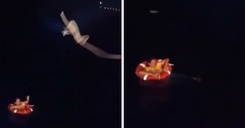 La turista salvadoreña de 44 años permanece hospitalizada en la ciudad griega de Pirgos. (Foto cortesía Autoridad Portuaria de Katakolo)