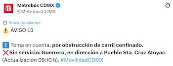 Avance en tiempo real de