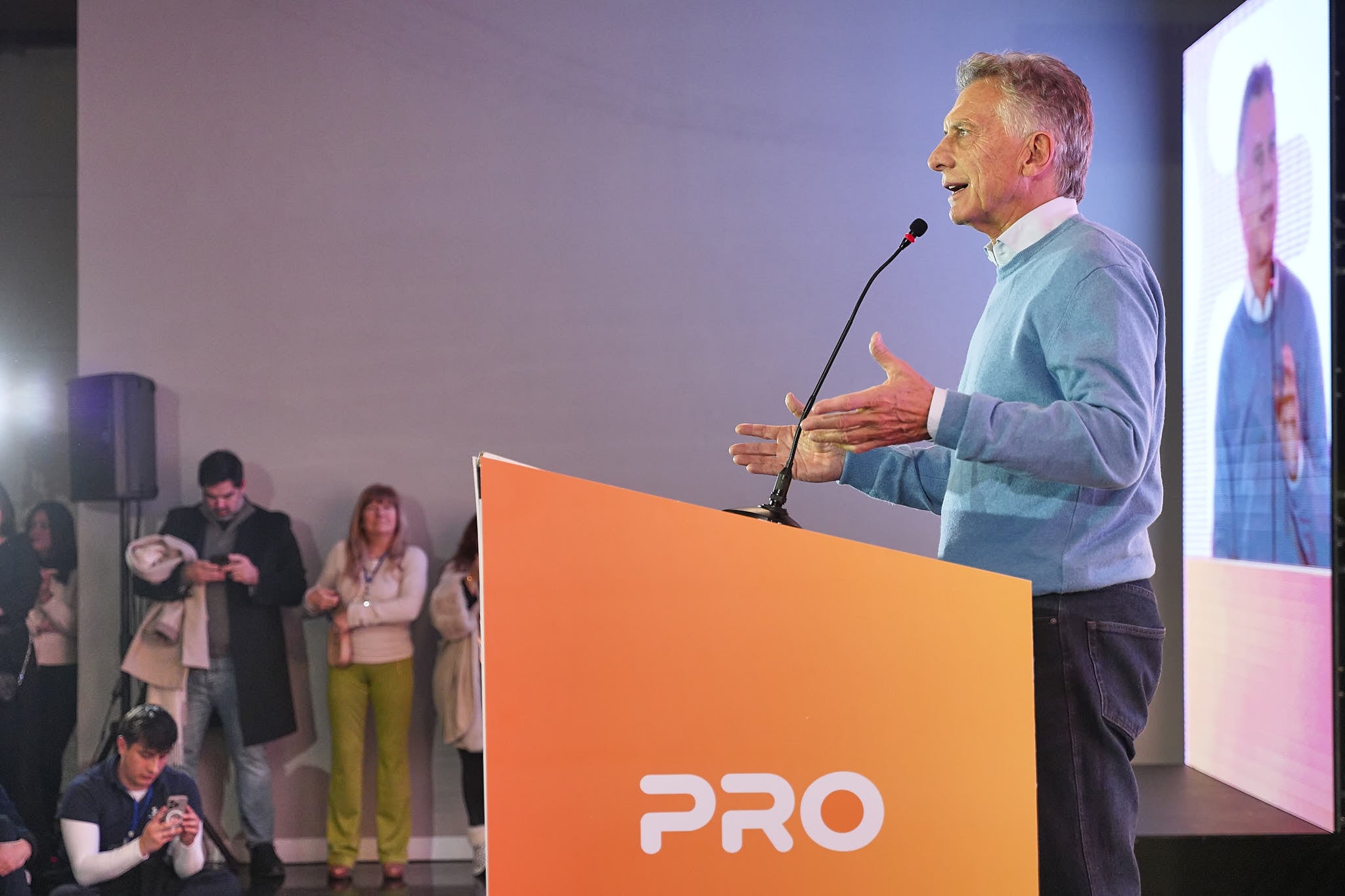 El ex presidente Mauricio Macri (PRO)