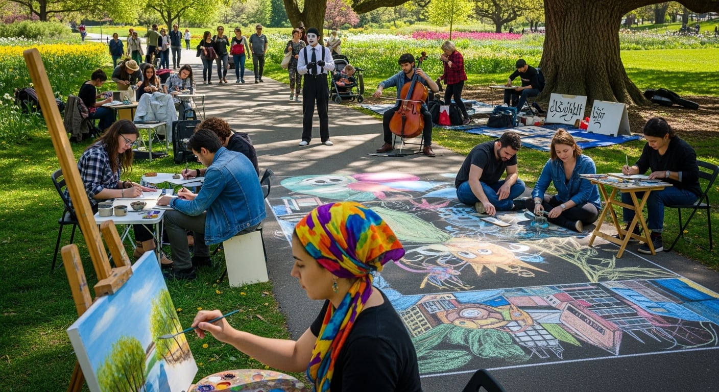 La práctica frecuente de arte influye positivamente en la presión arterial, el sistema inmunológico y el envejecimiento biológico del organismo (Imagen Ilustrativa Infobae)