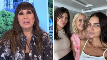 Moria Casán a la madre de Wanda y Zaira Nara: “Tus hijas en el inconsciente popular son dos buscadoras de billeteras”
