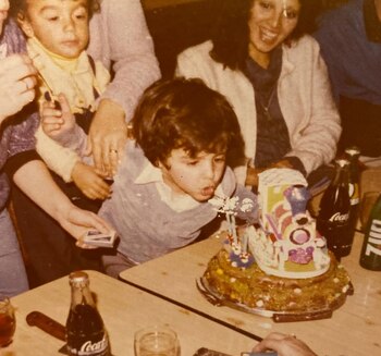 Durante su infancia era fanático