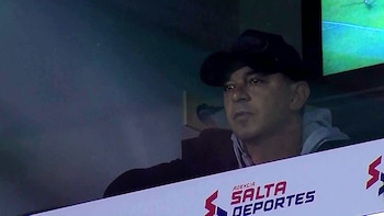 La especial presencia de Marcelo Gallardo en el partido entre Banfield y San Martín de Tucumán por la Copa Argentina