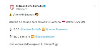 El club capitalino confirmó que