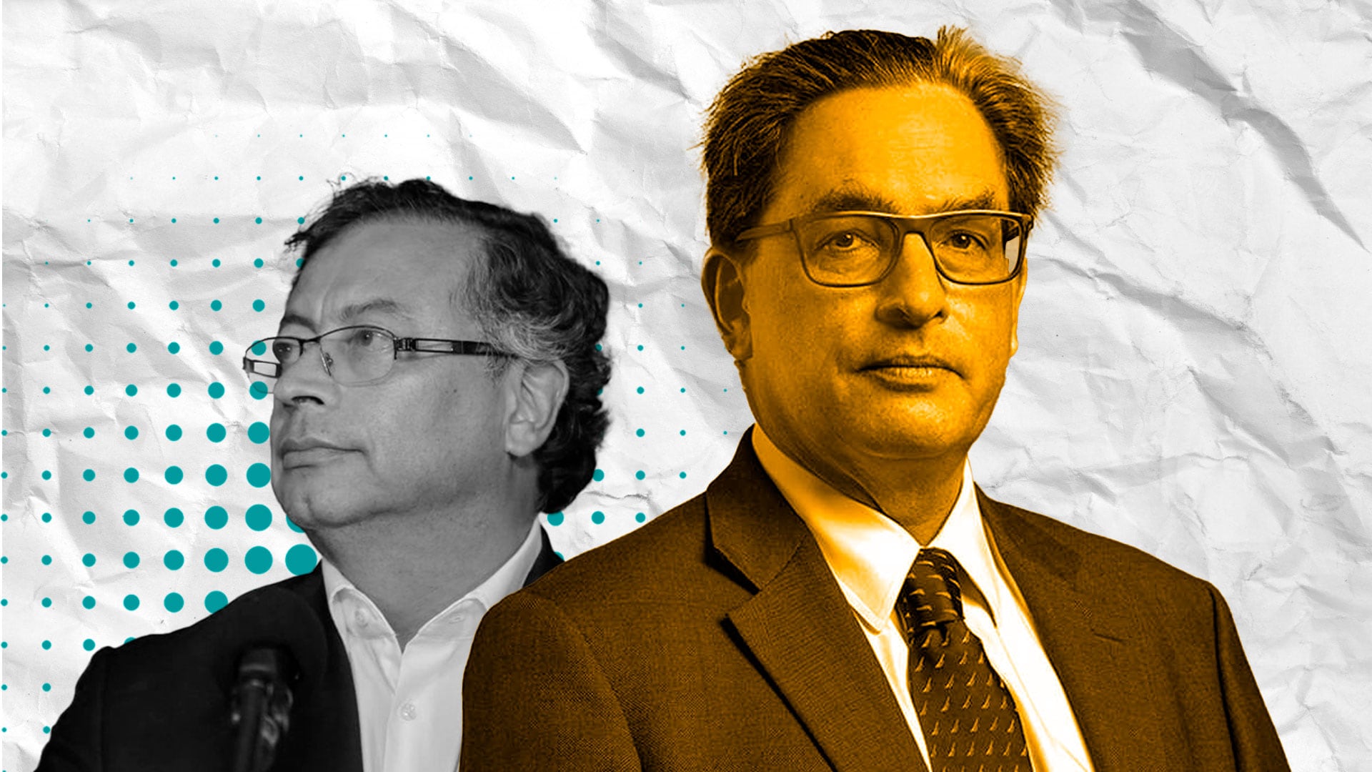 El presidente Gustavo Petro y el exministro Alberto Carrasquilla mantienen posiciones opuestas sobre la política fiscal y la gestión económica del país. - Crédito Infobae.