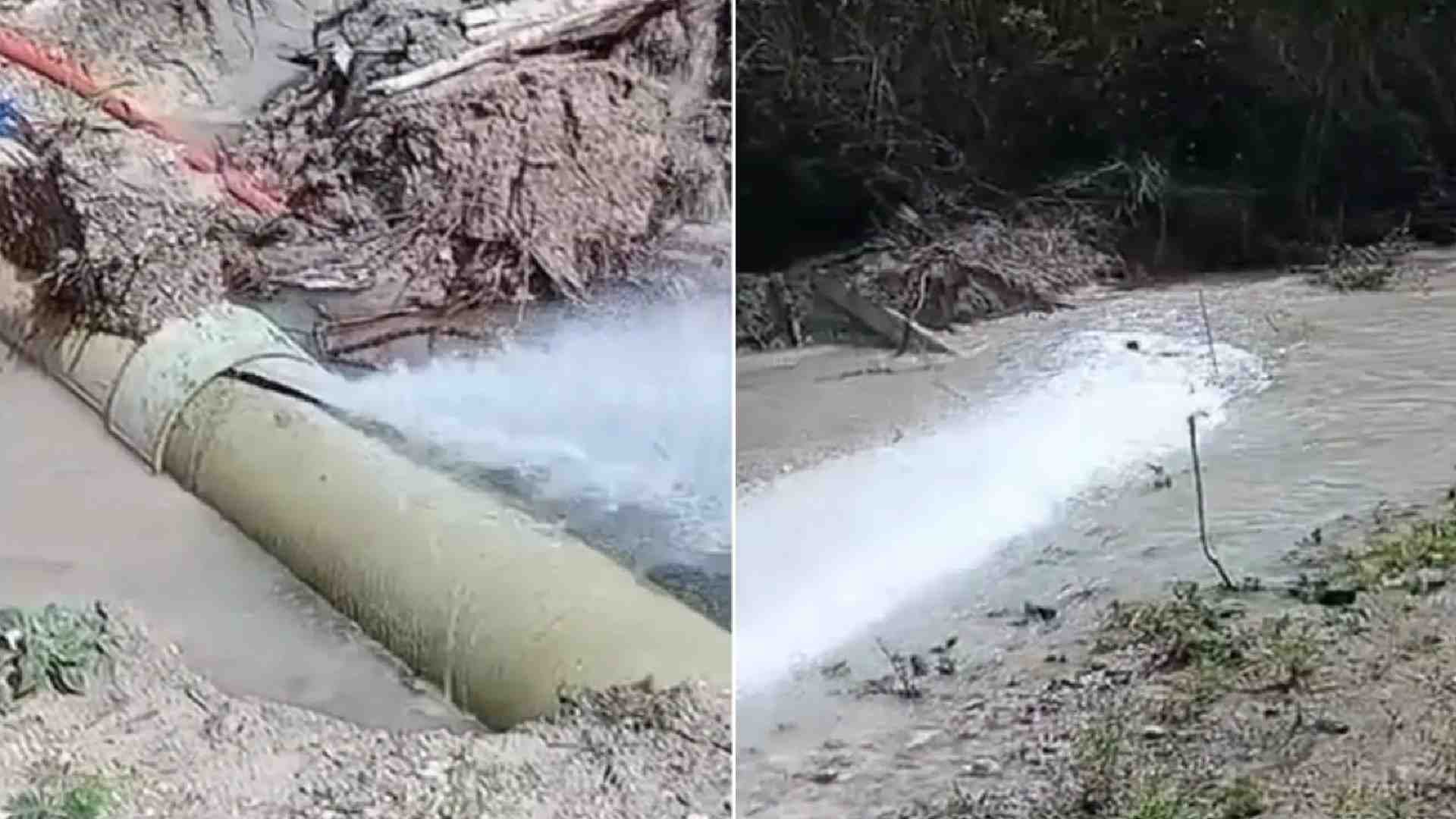 Habitantes de Calakmul reportan fuga en acueducto derivado de la obra del Tren Maya