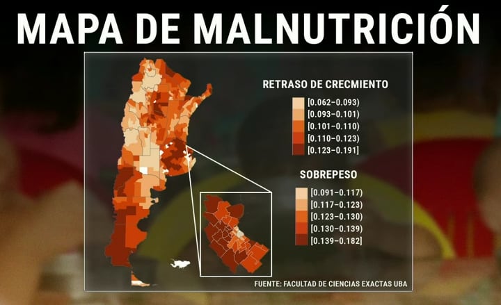 La doble carga de malnutrición infantil afecta tanto por obesidad como por déficit nutricional en niños menores de cinco años en Argentina (Infobae en Vivo)