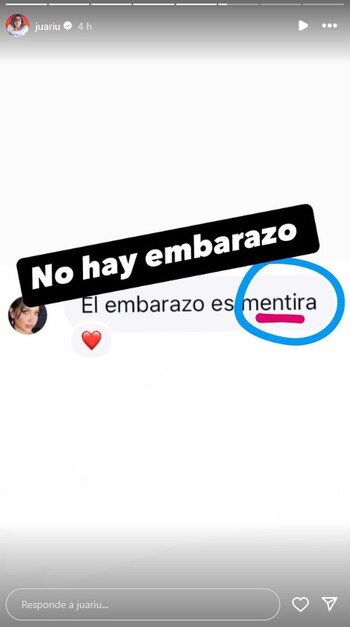 Wanda Nara negó rotundamente estar