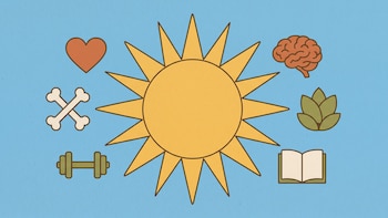 Cuánto sol necesita el cuerpo para producir vitamina D, regular el sueño y proteger el corazón