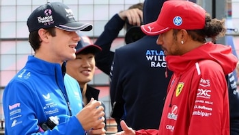El gesto de Lewis Hamilton con Franco Colapinto luego de los roces en el GP de Miami de F1