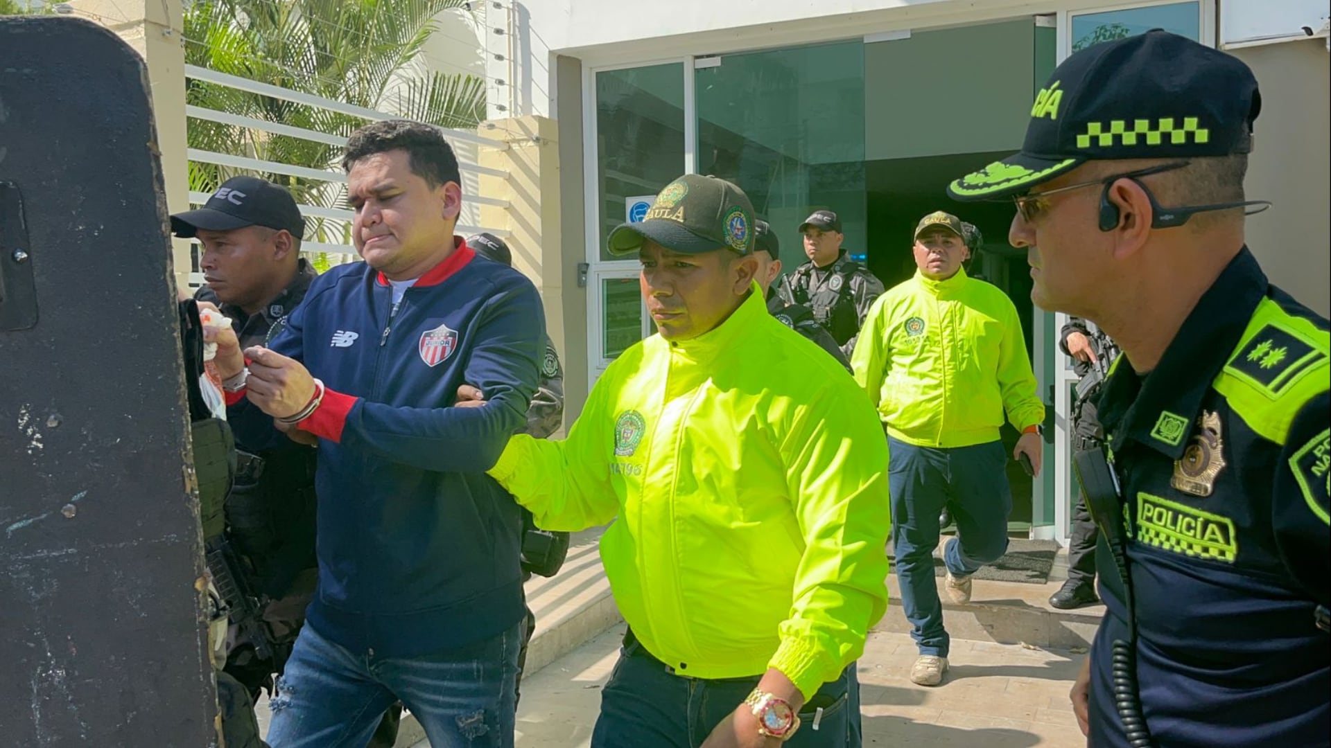 Digno José Palomino Rodríguez, alias Digno Palomino, señalado como cabecilla de Los Pepes, envió una carta al presidente Abelardo de la Espriella y al ministro de Justicia, Iván Cancino, para pedir una ruta de sometimiento a la justicia - crédito Policía Metropolitana de Barranquilla