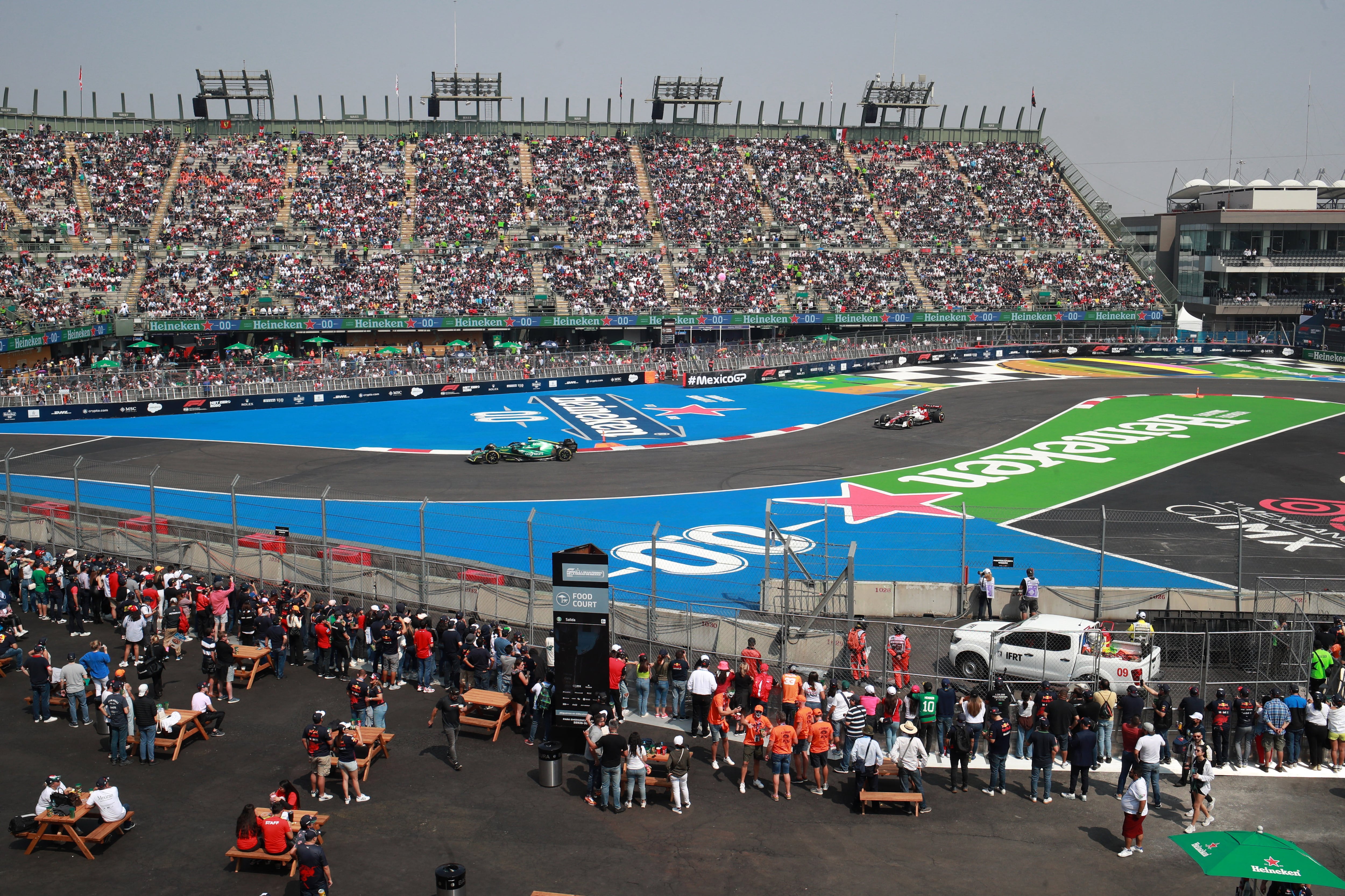 El Gran Premio de México 2026 hará ganar mucho dinero a la CDMX: hoteles y movilidad, los sectores más beneficiados ( REUTERS/Henry Romero)