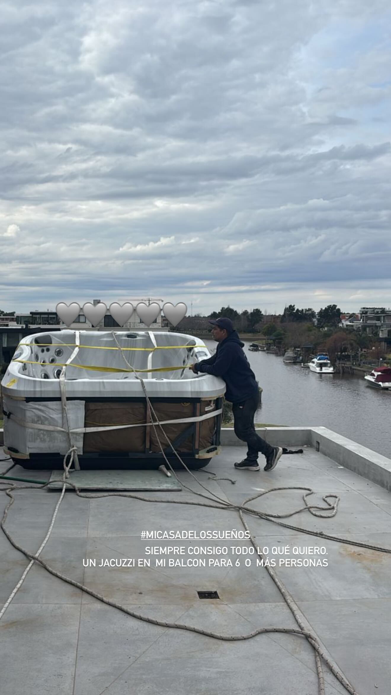 Wanda Nara en julio de este año compartió su deseo cumplido de tener