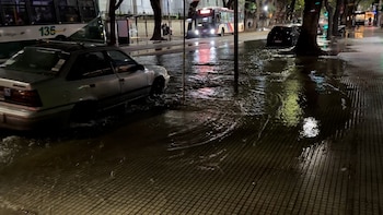 Caño roto en Caballito