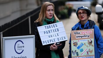 Los exasesores de Boris Johnson