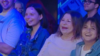 La familia del competidor estalló