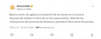 Retiran un tren de la