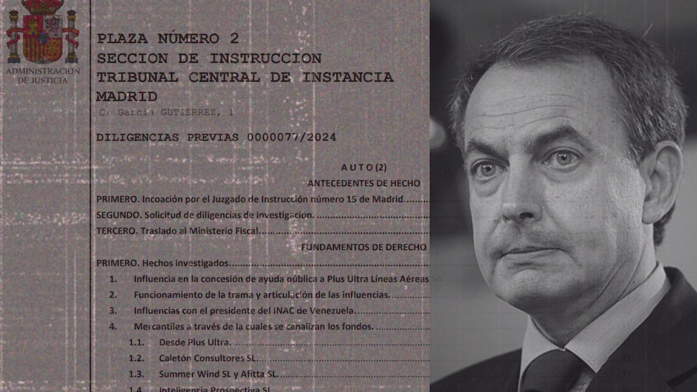 El sumario de 4.000 folios del caso Plus Ultra por el que se imputa a Zapatero: ningún mensaje directo suyo pero muchas conversaciones que apuntan a su liderazgo en la trama El sumario de 4.000 folios del caso Plus Ultra por el que se imputa a Zapatero: ningún mensaje directo suyo pero muchas conversaciones que apuntan a su liderazgo en la trama