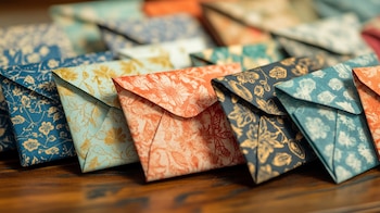 Los sobres son ideales para