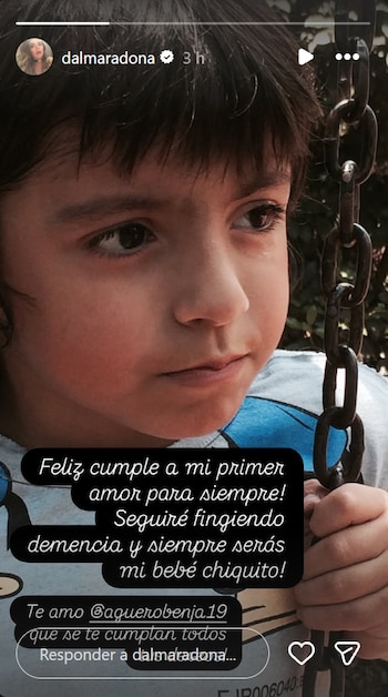 Dalma Maradona comparte una tierna