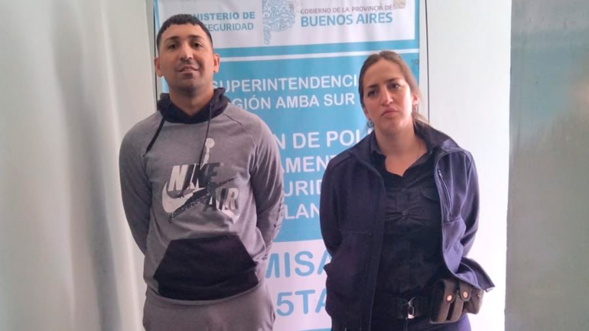 Leandro Paredes fue detenido en 2022. Participó en actos del PJ de San Miguel en apoyo a Fidanza