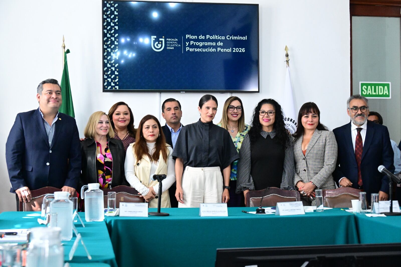 Fiscalía capitalina presenta Plan de Política Criminal y Programa de Persecución Penal 2026 ante el Congreso. Foto: (Congreso CDMX)