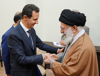 Siria cuenta con el respaldo de Irán, cuyas milicas tienen una fuerte presencia territorial (SANA/Reuters)