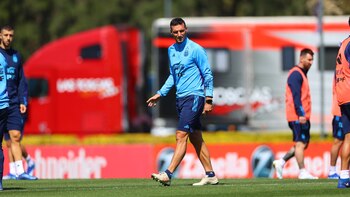 Lionel Scaloni entrenamiento selección argentina