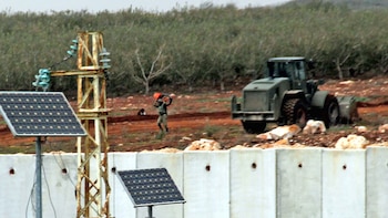 Milena y sus soldados durante