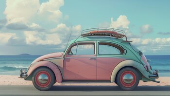El atractivo del Volkswagen Beetle