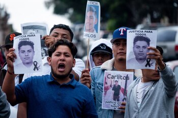 Jóvenes salieron a las calles