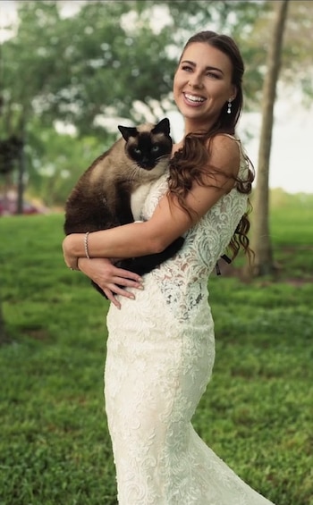 La novia comentó que quería