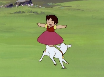 La serie infantil "Heidi" llegó a la televisión española en 1975, un año después de su estreno en Japón