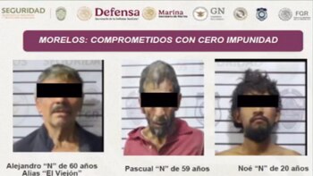 Los tres sujetos ya fueron