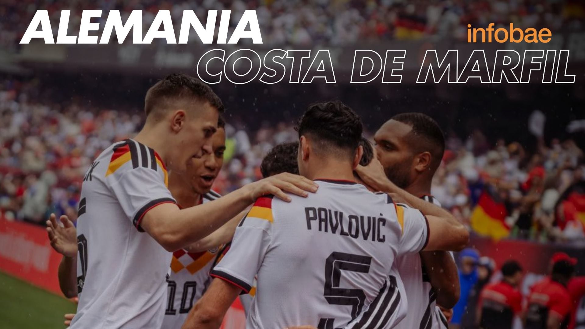 Alemania se enfrentará a Costa de Marfil por el Mundial 2026. (Composición Infobae)