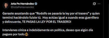 Jota Pe Hernández - crédito @JotaPeHernandez/X