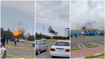 Drones iraníes atacaron un aeropuerto