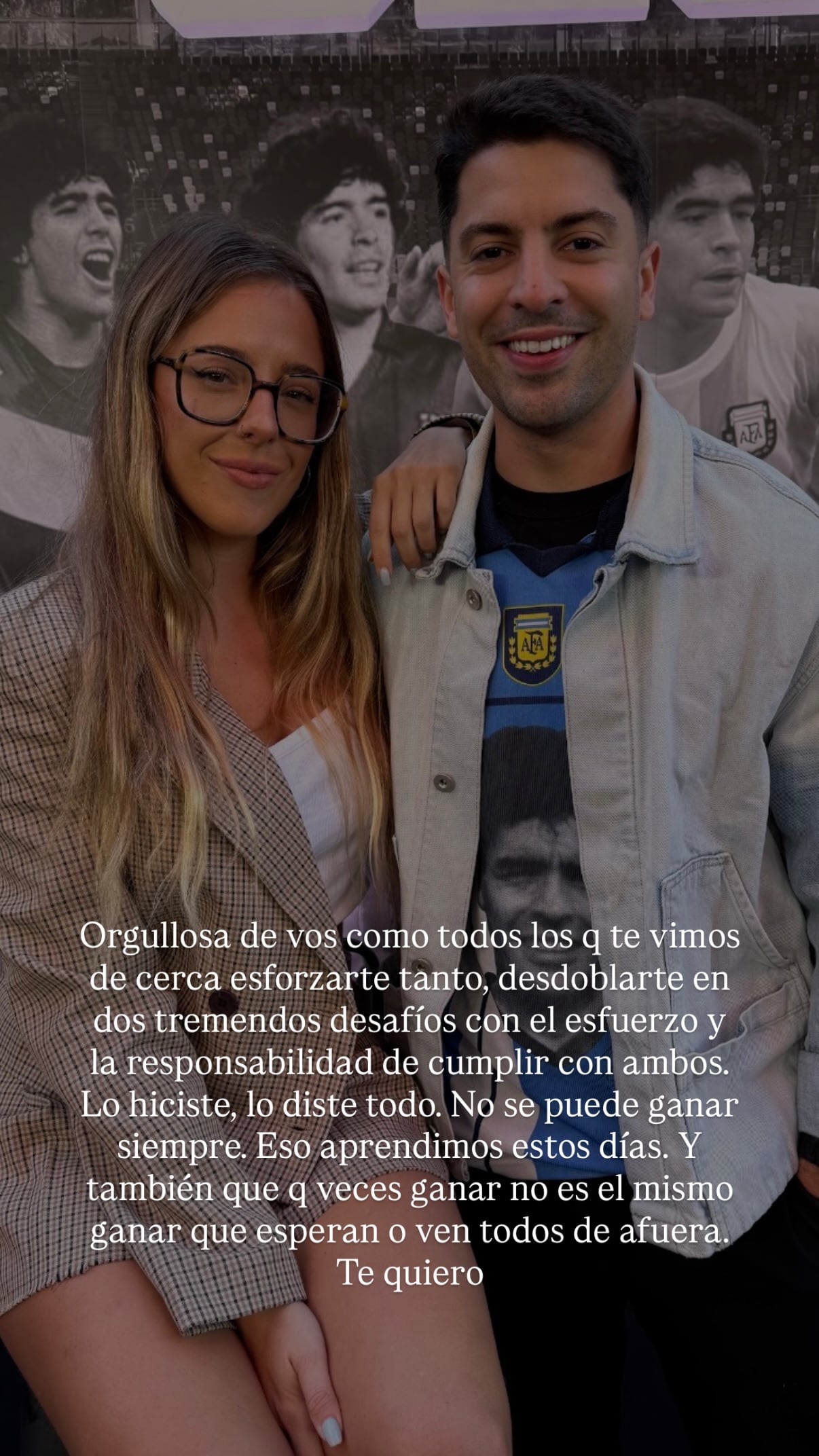 El mensaje de Nati Jota para Gastón Edul después de perder en La Velada del Año VI (Instagram)