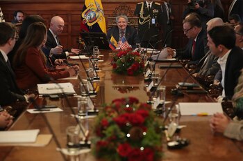 Las delegaciones de Ecuador y