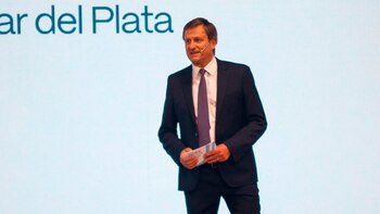 Santiago Mignone, en la apertura