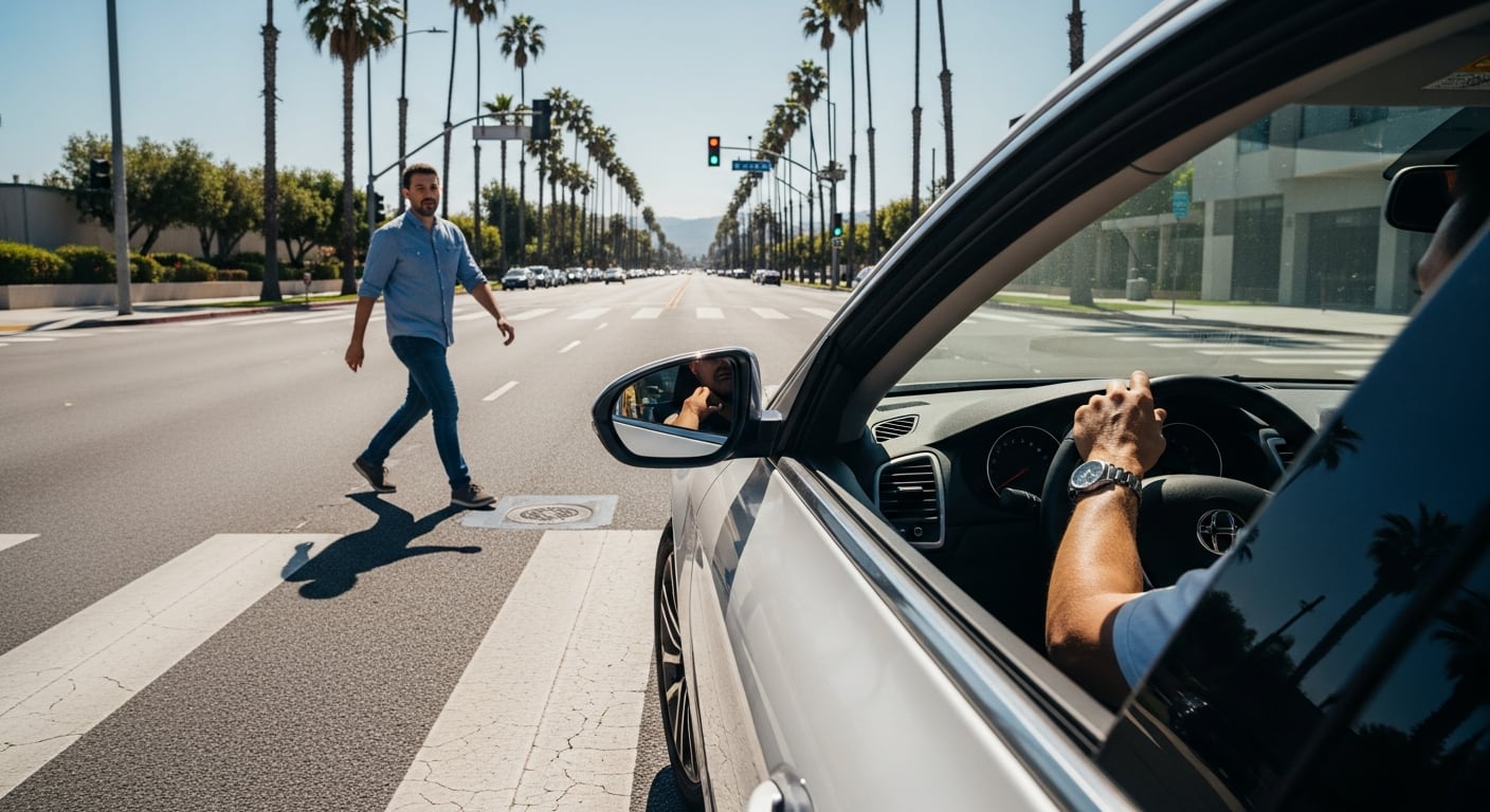 La psicología concluye que quienes dan las gracias a los conductores al cruzar la calle no lo hacen solo por gratitud: hay un profundo significado